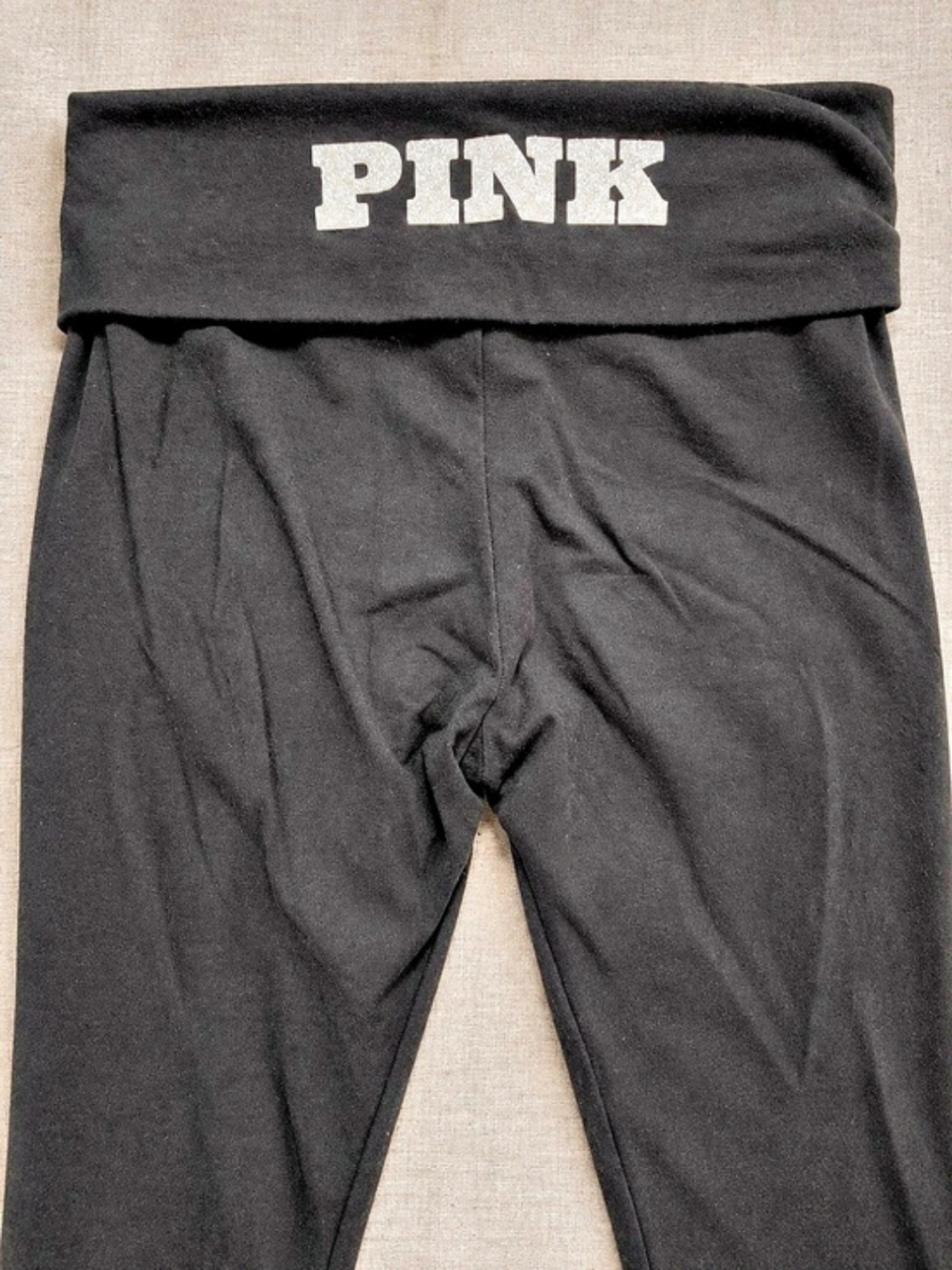 Victoria's Secret PINK Black Leggings